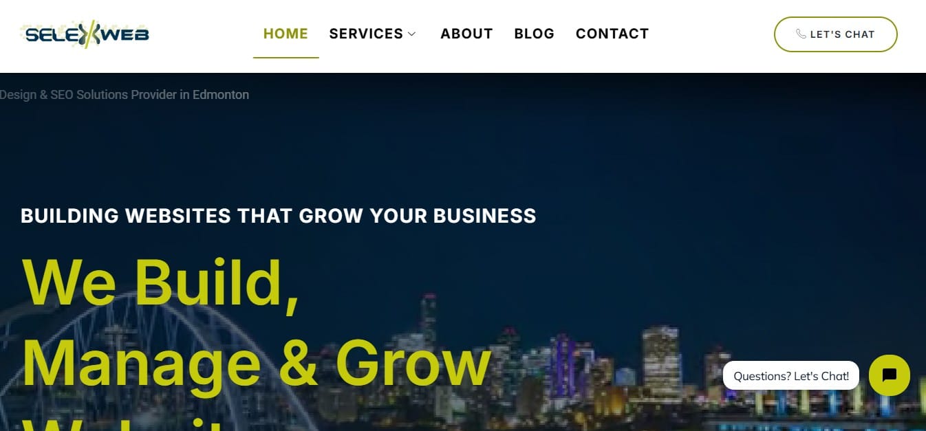 Selex Web Inc