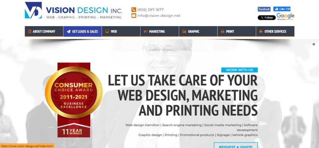 Vision Design Inc